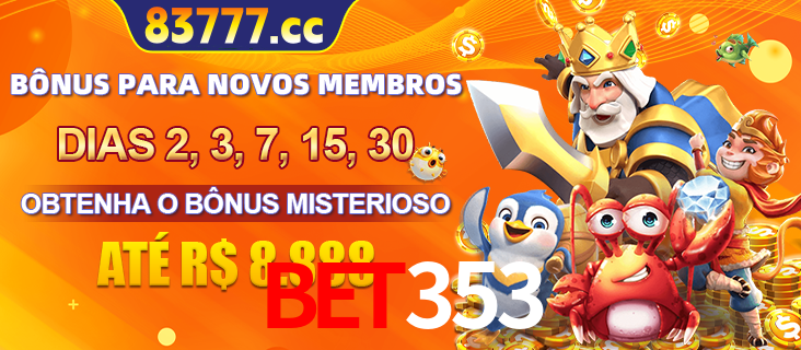 Anúncio dos benefícios para Membro VIP Sênior na plataforma bet353, incluindo bônus promocionais, semanais e mensais, ilustrado com o personagem Fortune Tiger.